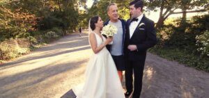 tom hanks wedding crash
