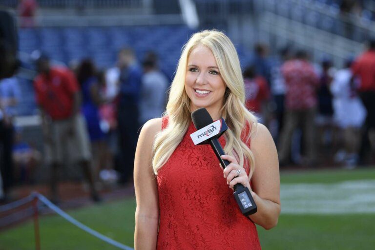 Alex Chappell at Nationals Park for MASN