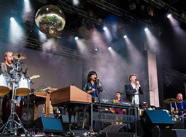 LCD Soundsystem in concert