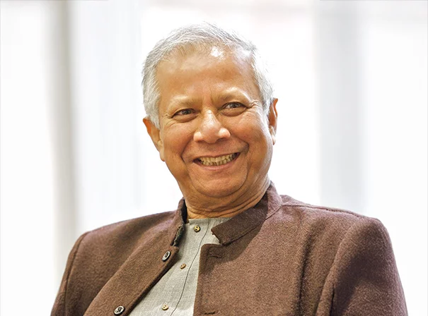 Professor Muhammad Yunus, Nobel Peace Prize winner visiting the