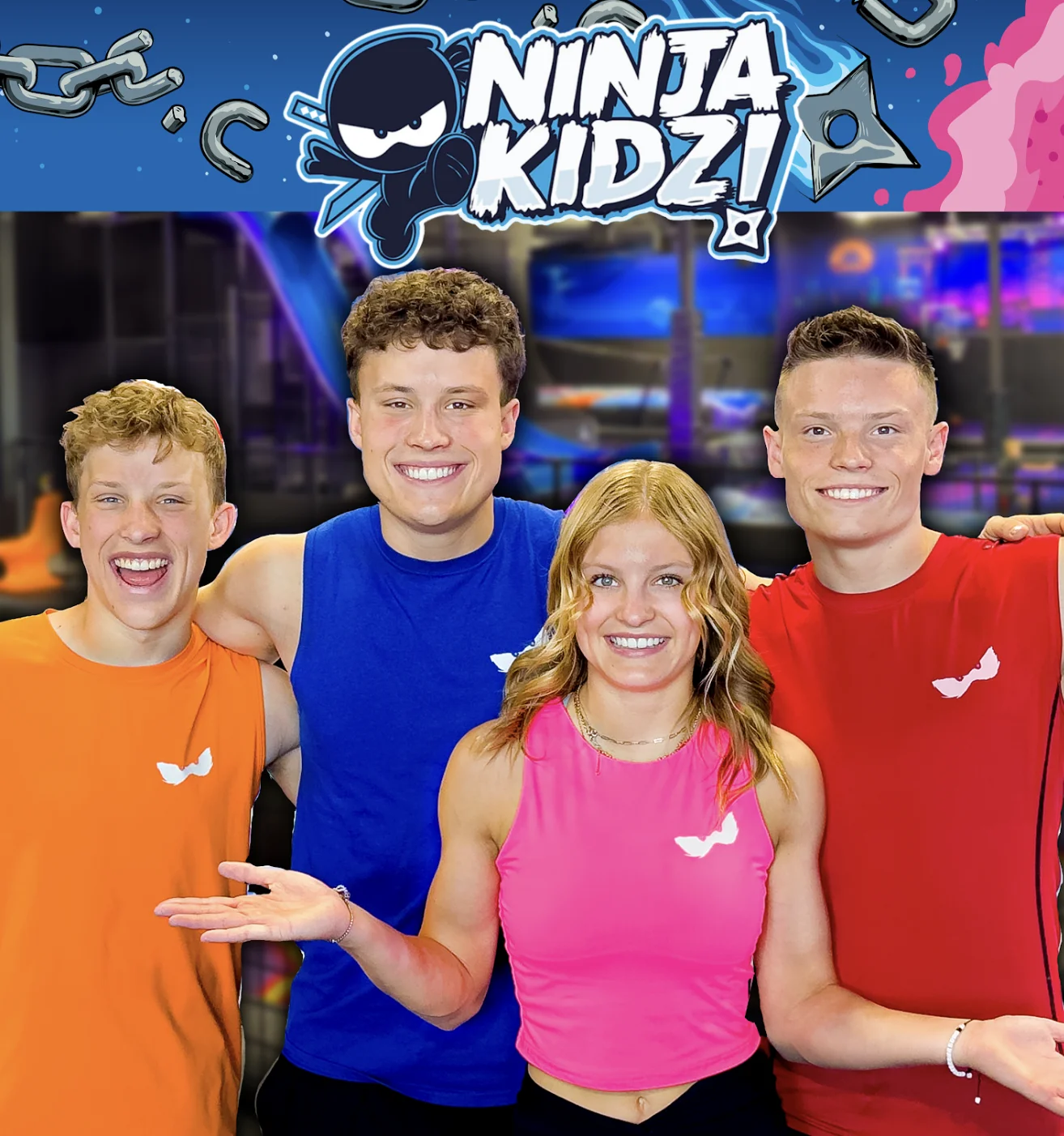 Ninja Kidz to appear at Pirates Bay Waterpark