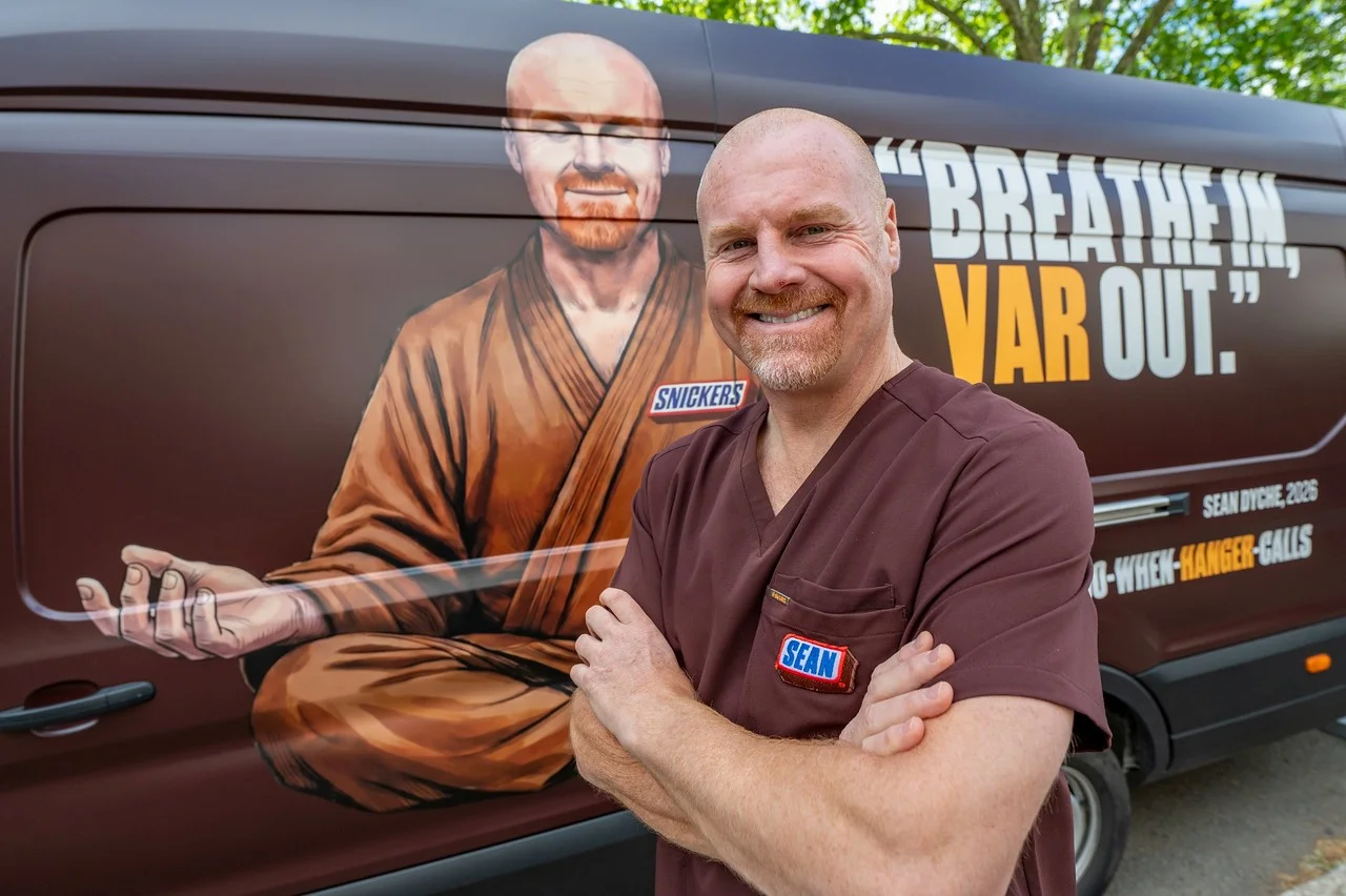 Sean Dyche Teams Up with SNICKERS® to Take On VAR One Bite at a Time