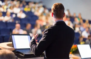 Your Conference Speaker Shouldn't Just Talk to Your Team. They Should Work for Your Brand