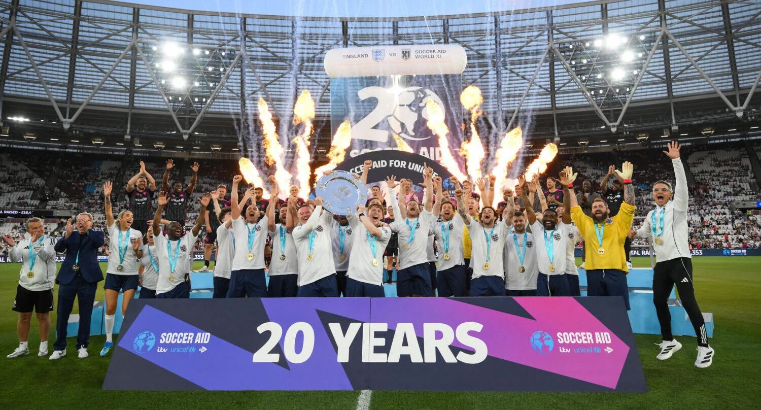 Soccer Aid for UNICEF just broke its own fundraising record. Again.