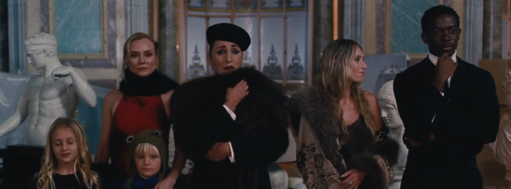 “Le dîner”

STARRING
Rossy de Palma, Damson Idris, Dylan Penn, Chucho Valdés, Diane Kruger & Vincent Cassel.

A FILM DIRECTED BY
Santos Bacana & Rogelio Gonzalez

PRODUCED BY
Little Spain MN2S Zata