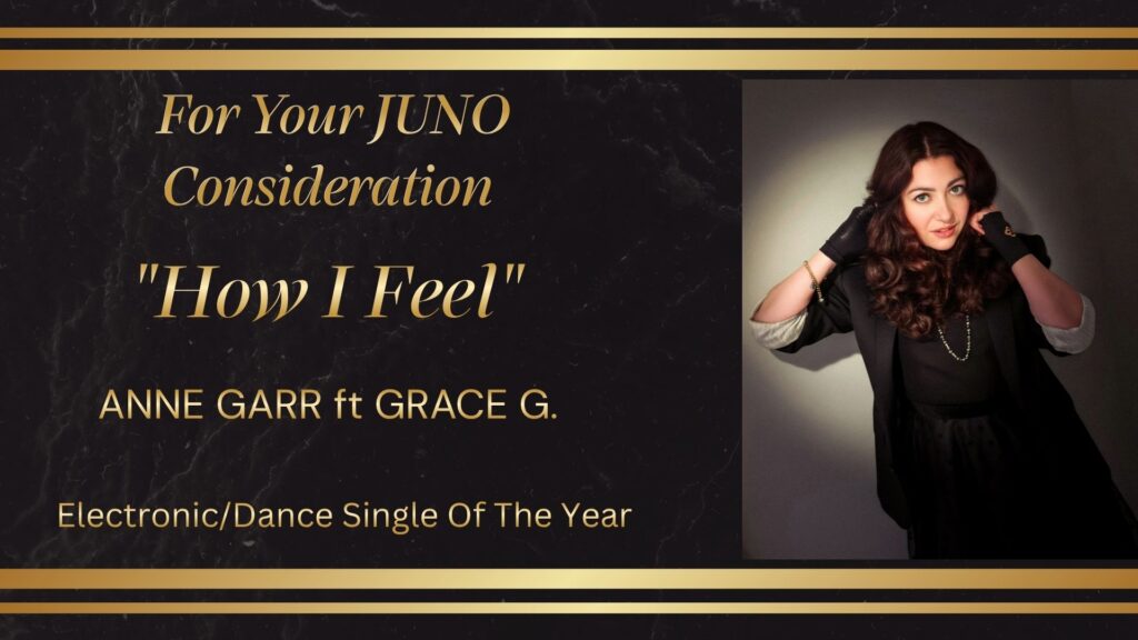 Anne Garr Takes Pop-Classical to the JUNO Awards